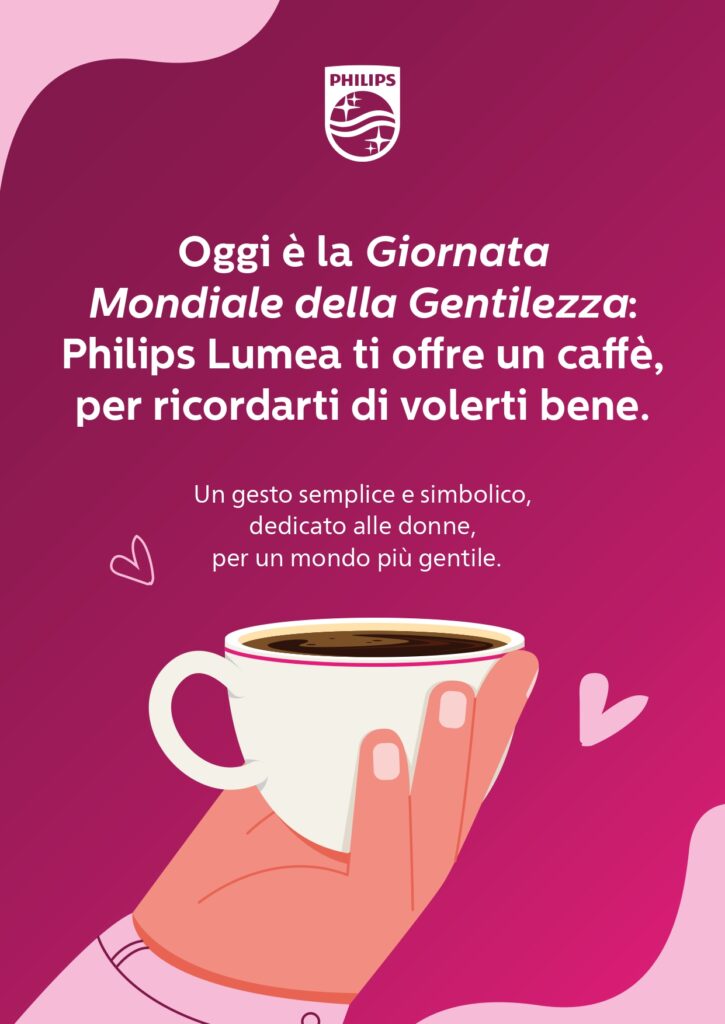 Giornata mondiale della Gentilezza 2024 caffè sospesi per le donne