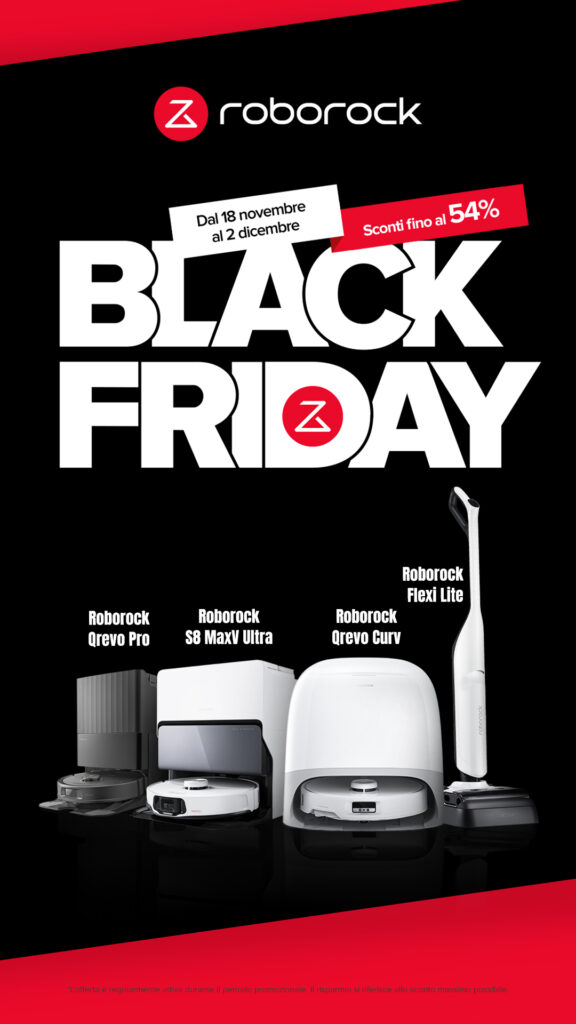 La guida alle promo Black Friday di Roborock