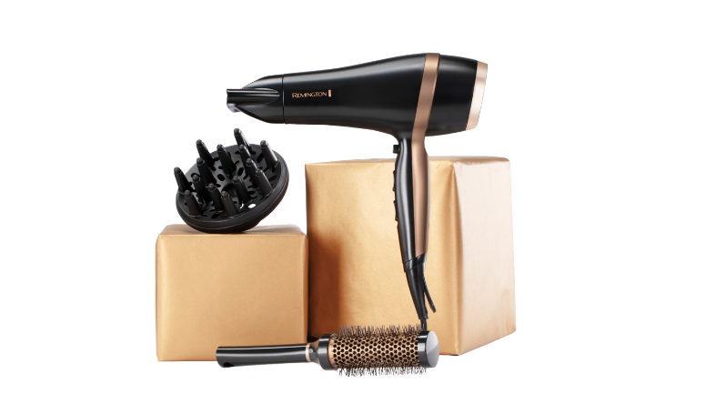 Remington Salon Smooth Hairdryer Gift Set è il regalo di Natale perfetto