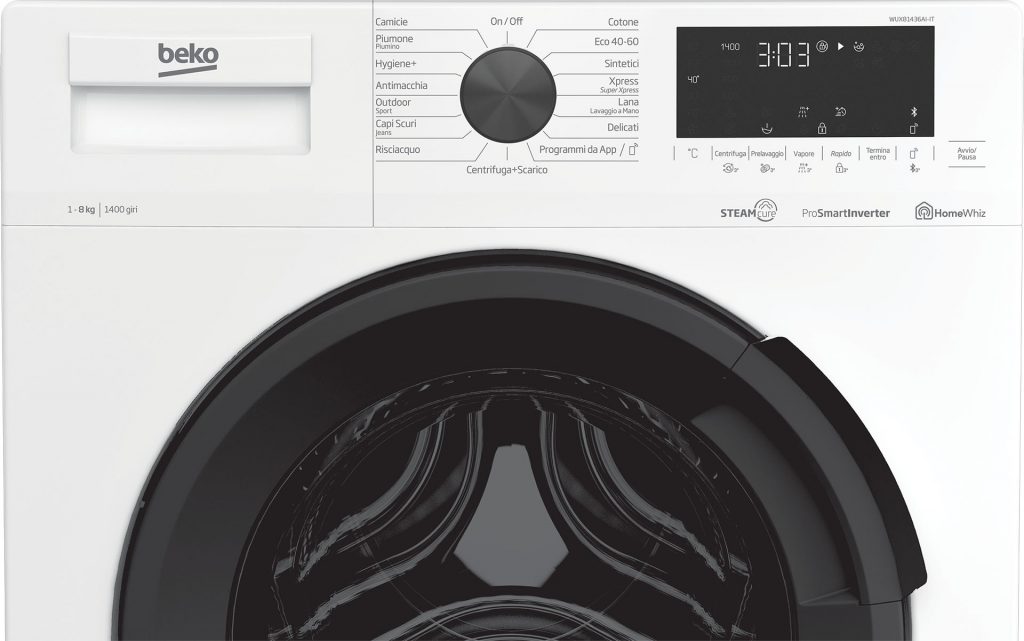 lavatrice a vapore Beko