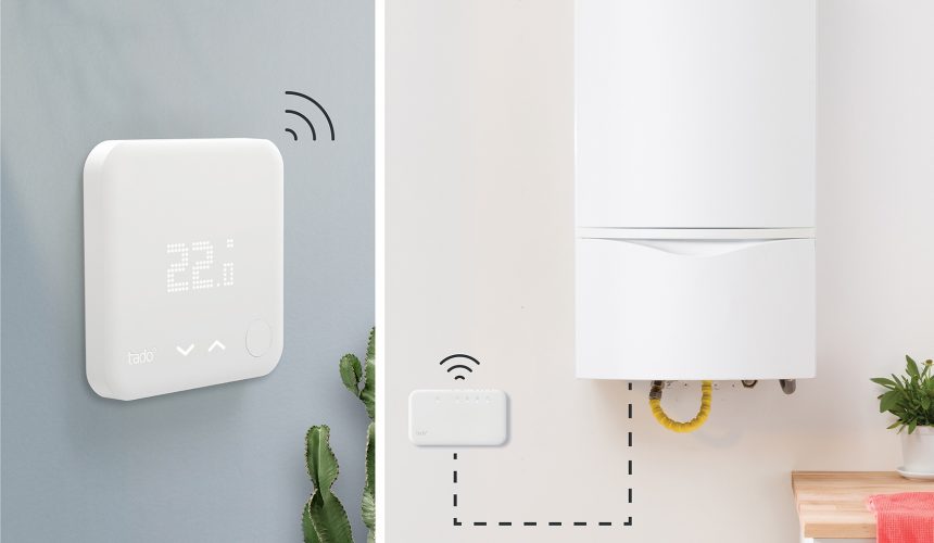 termostato smart wireless tado