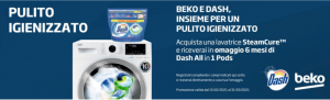 Beko e Dash insieme per un pulito igienizzato