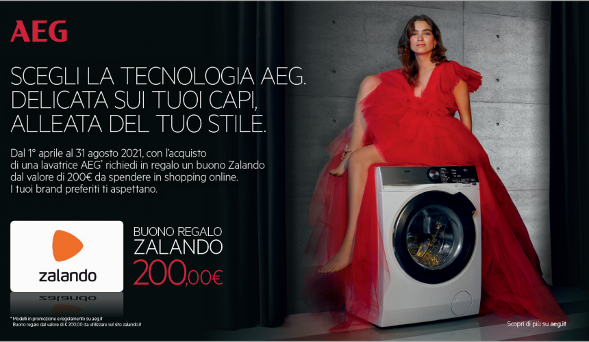 AEG regala buoni Zalando