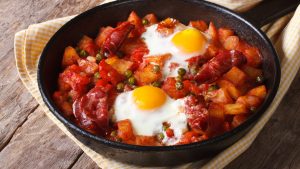 huevos flamenca