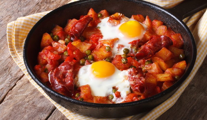 huevos flamenca