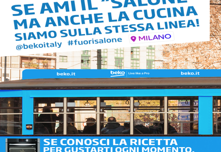 Beko: campagna per il Salone del Mobile