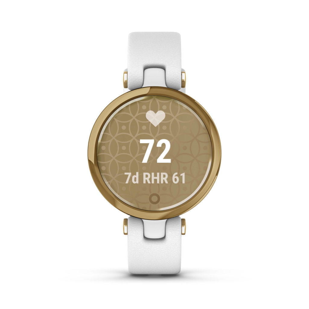 Garmin LILY Classic Gold White Leather 7