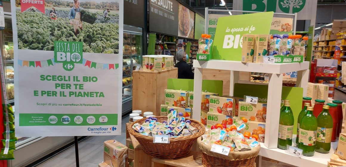 La “Festa del Bio” Carrefour, sconti ed iniziative per il biologico