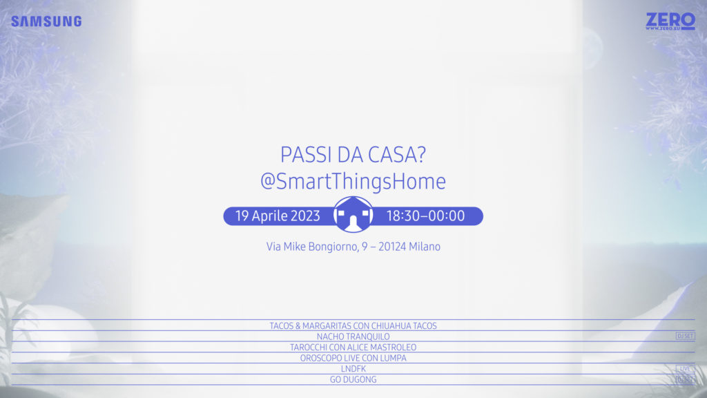 Samsung SmartThings Home con Zero