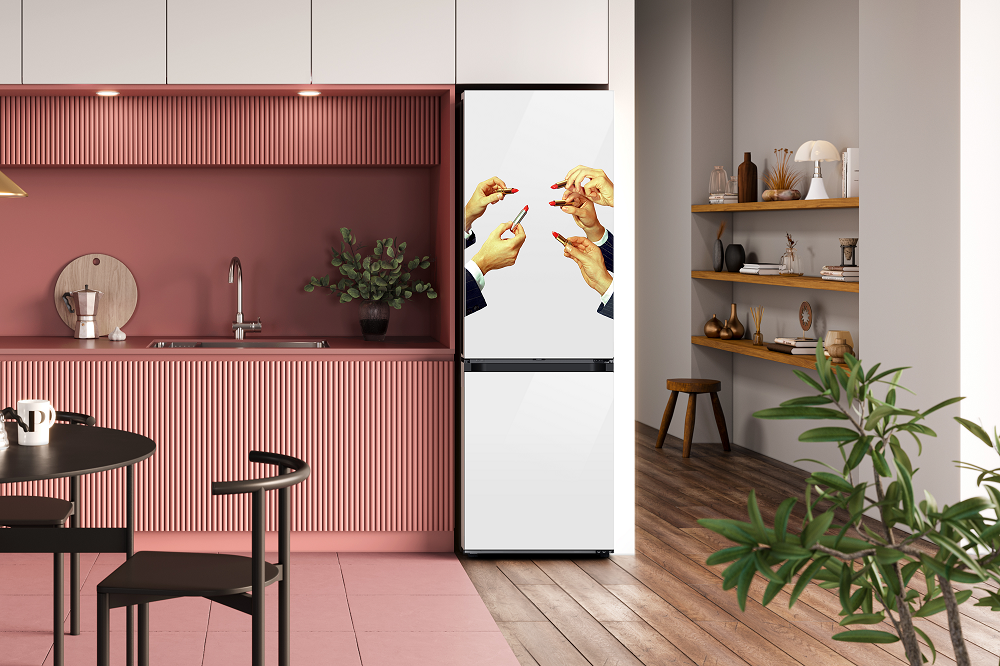 Samsung e TOILETPAPER: i pannelli per i frigoriferi Bespoke