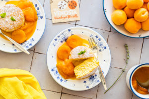 Soufflé alla vaniglia con albicocche Val Venosta