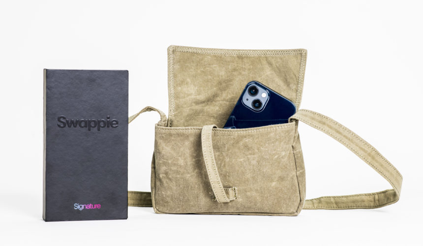 Swappie in collaborazione con WRÅD presenta la bag porta iPhone per garantire un’ulteriore estensione del ciclo di vita dello smartphone