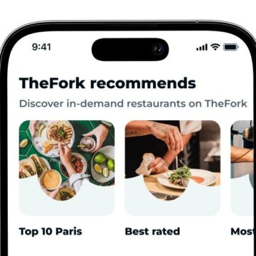 La nuova app di TheFork con Intelligenza Artificiale