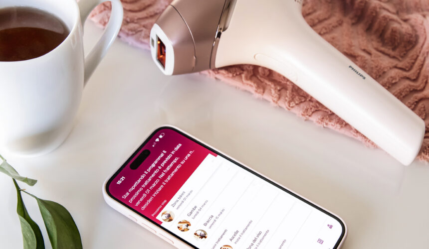 Skin AI: l’intelligenza artificiale di Philips Lumea Serie 9900