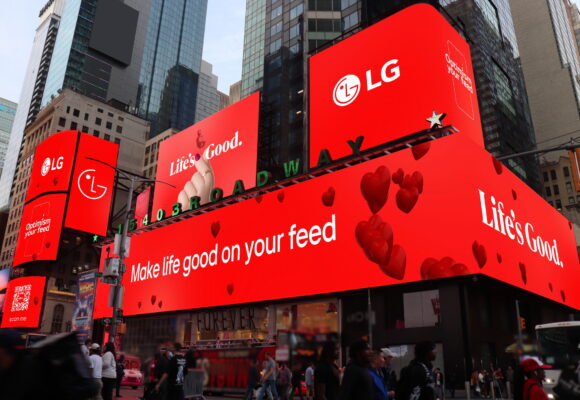 LG lancia la campagna global “Optimism your feed”