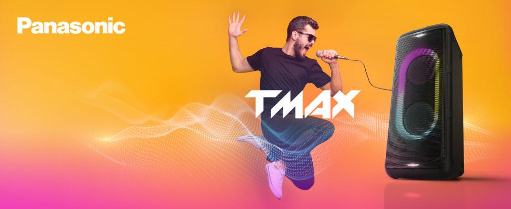 Nuovo Panasonic TMax45: musica e divertimento per ogni festa!