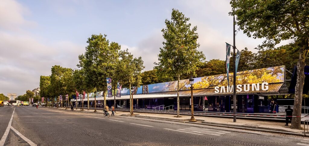 Samsung a Parigi 2024 con il nuovo Olympic™ rendez-vous @ Samsung | Square Marigny