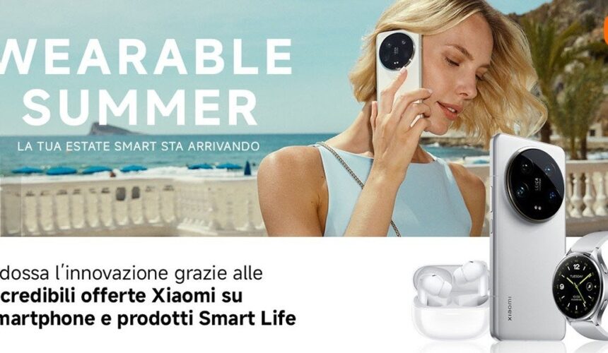 Xiaomi lancia la campagna "Wearable Summer"