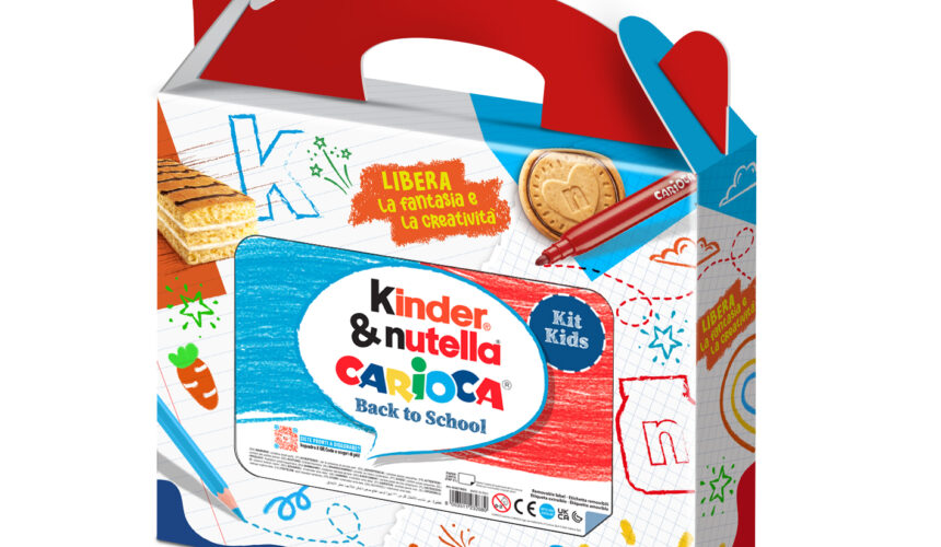 Rientro a scuola divertente con Kinder, Nutella e carioca