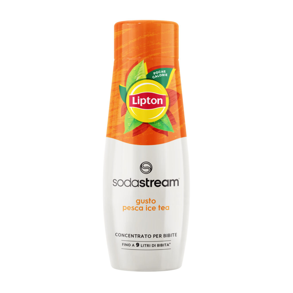 Tè freddo SodaStream x Lipton Ice Tea Pesca