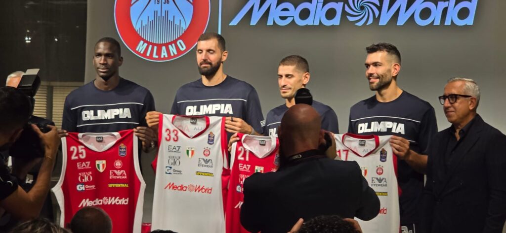 Partnership MediaWorld e Olimpia Milano 1936