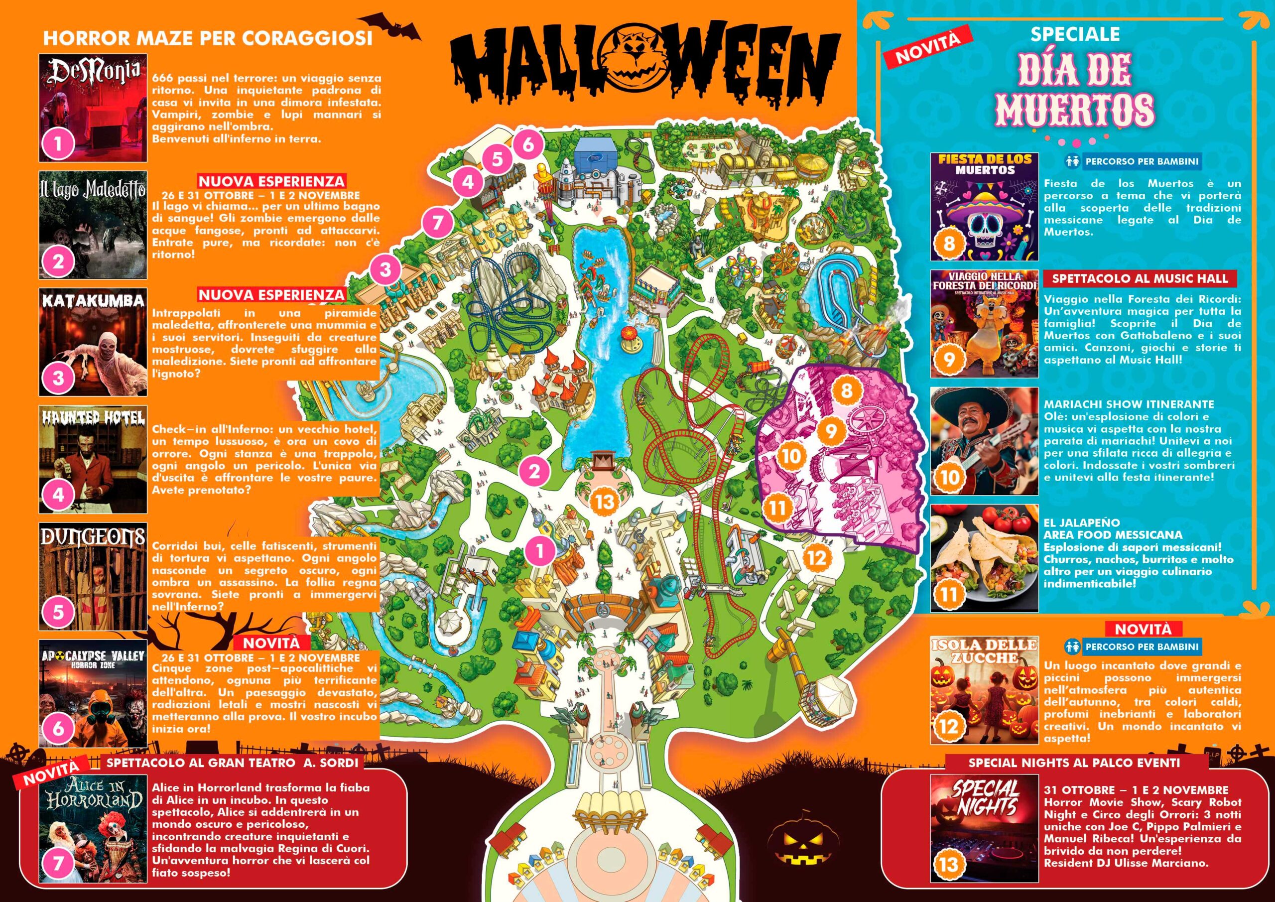 Halloween 2024 a Magicland