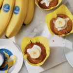 Cupcake cremosi vegani con banane ChiquitaCupcake cremosi vegani con banane Chiquita