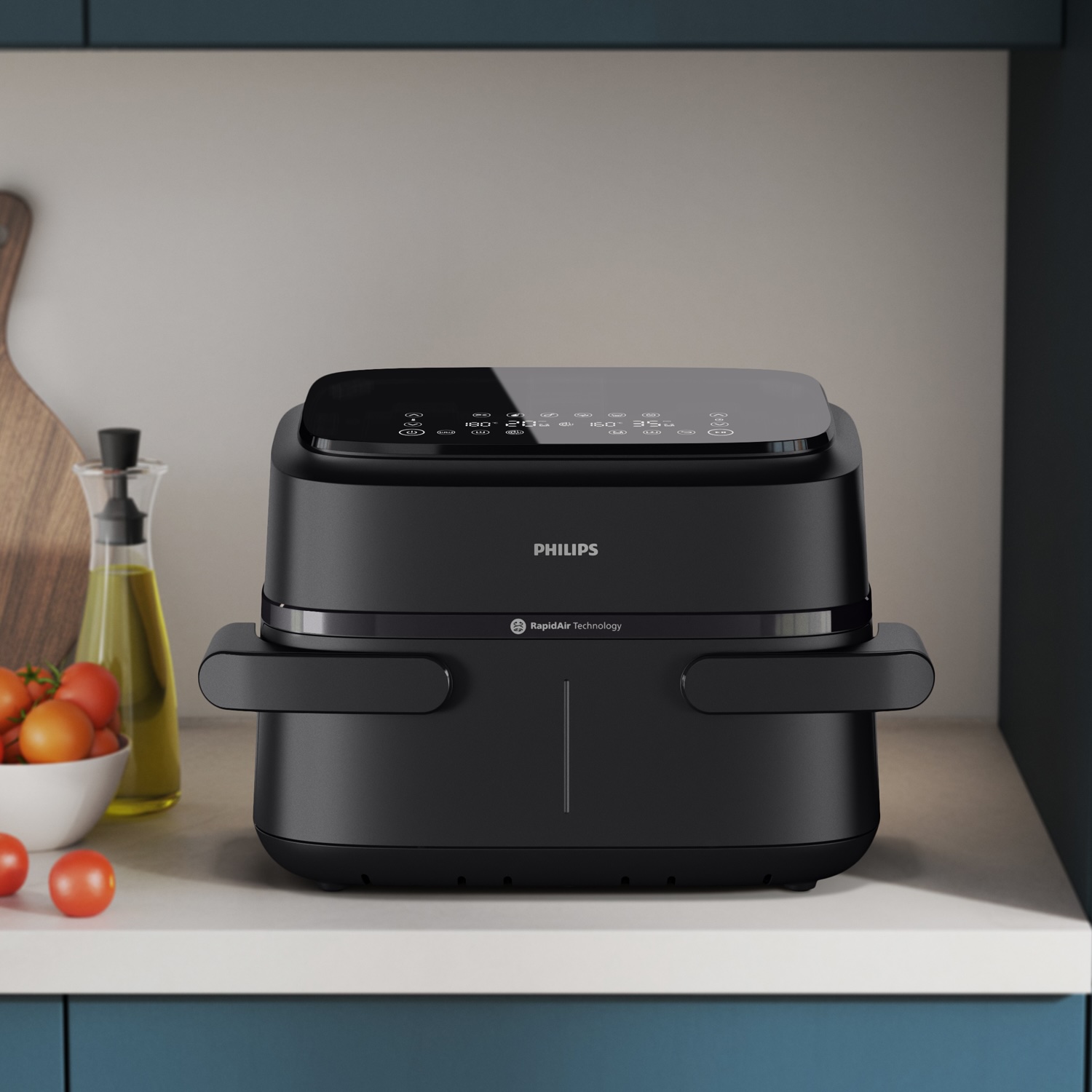 Philips Airfryer Serie 1000 con cestello flexi