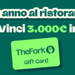 TheFork lancia il concorso Vinci un anno al ristorante