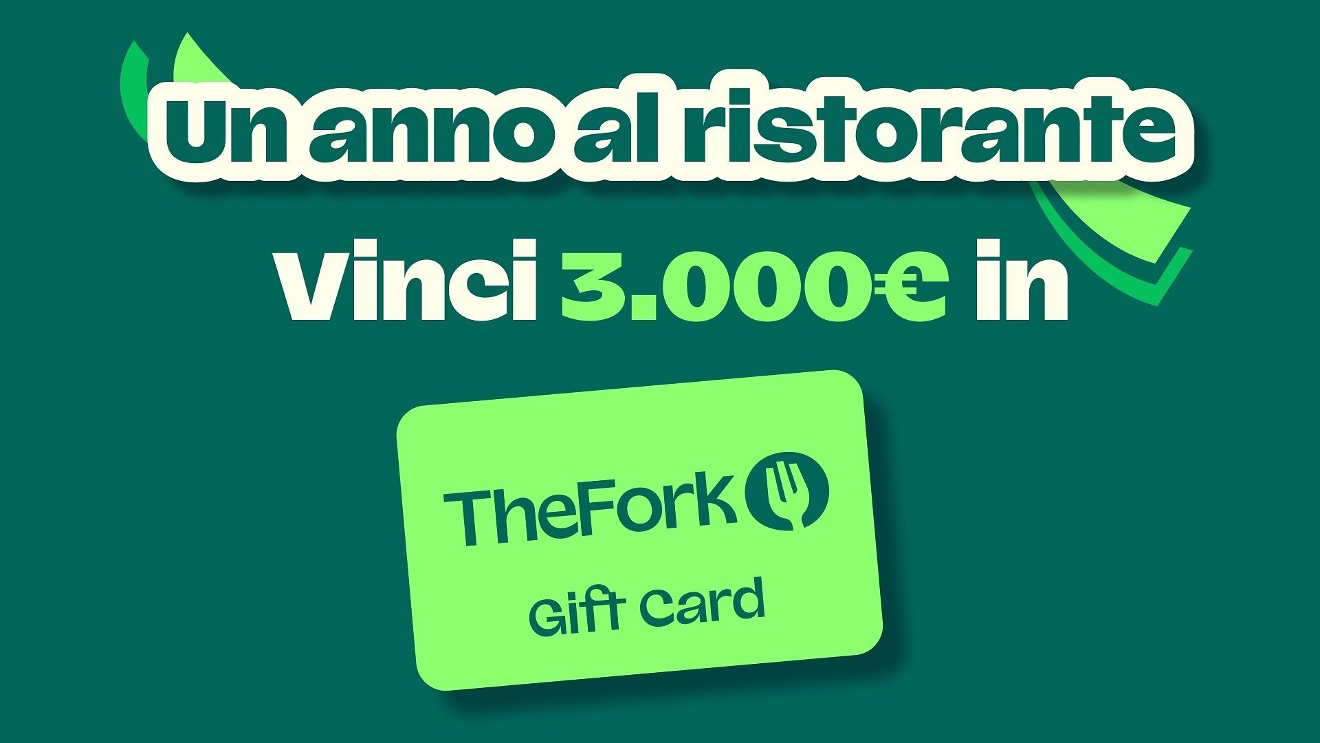 TheFork lancia il concorso Vinci un anno al ristorante